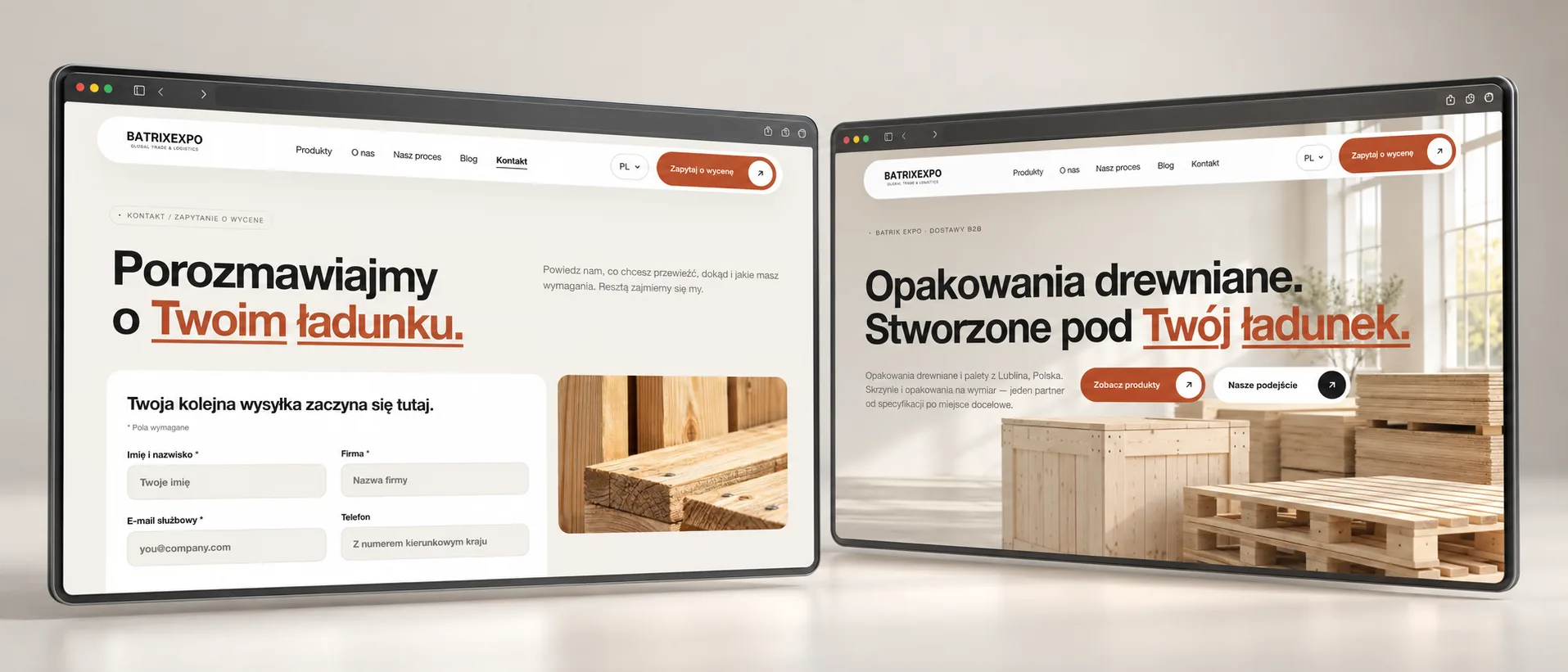 Batrix Expo — B2B-сайт дерев’яного пакування — деталь 4